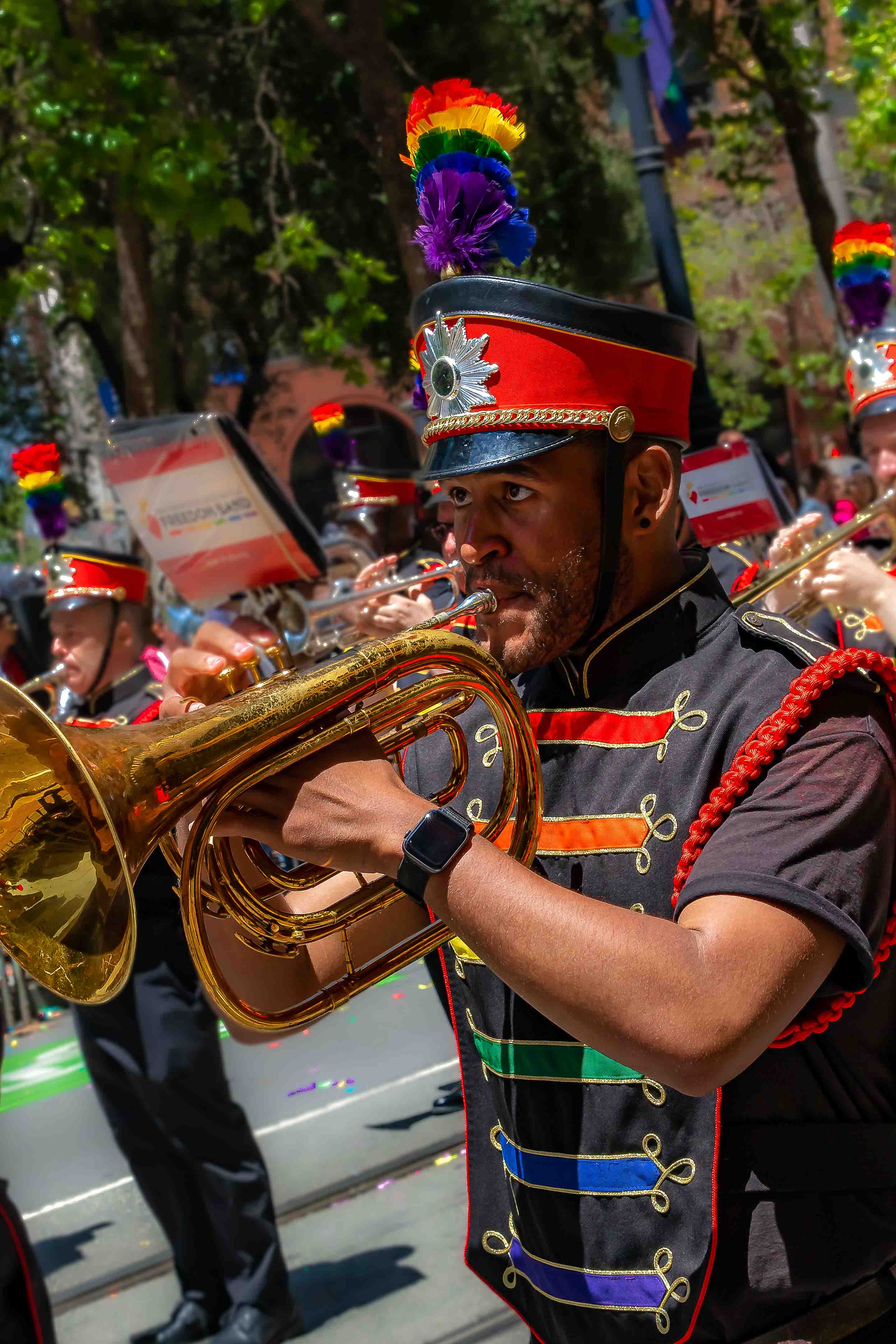SF Pride 2019 — percussion section and crowd energy